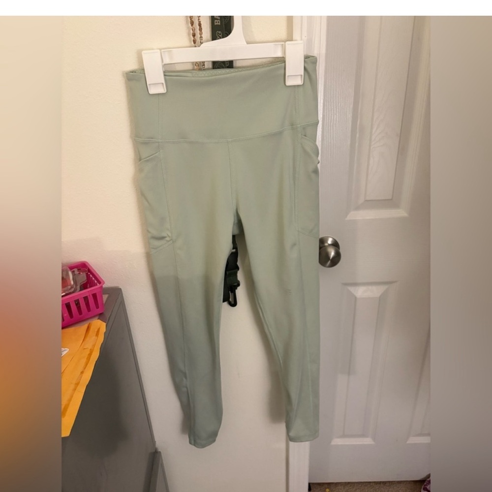 Victoria's Secret Sage Green High-Waist Leggings